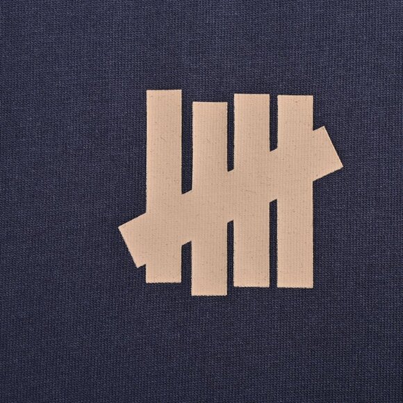 Undefeated Navy Blue Printed Short-Sleeved T-Shirt - Picture 6 of 6